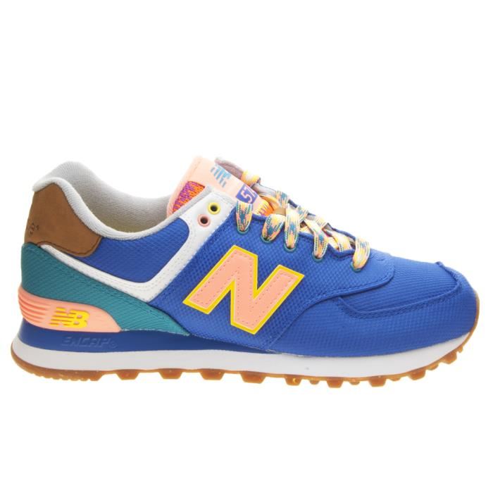 new balance 574 femme bleu